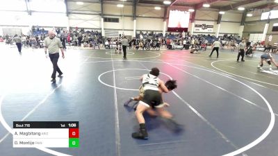 150 lbs Round Of 16 - Alexander Magbitang, Arizona College Prep vs Daniel Montijo, Painted Desert WC