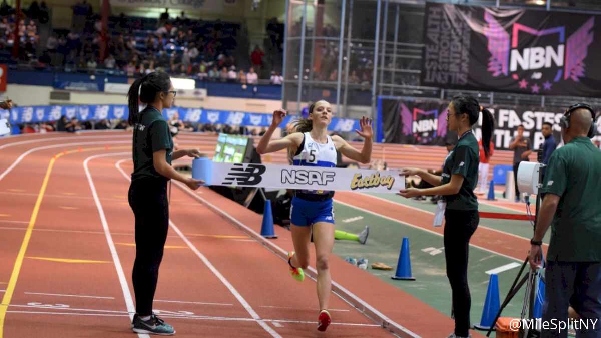 Brie Oakley Becomes The First High School Girl Under 16:00 Indoors For 5K