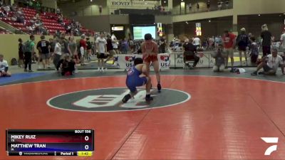 113 lbs Semifinal - Mikey Ruiz, TX vs Matthew Tran, IA