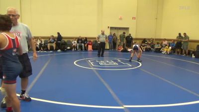 90 lbs Rr Rnd 1 - Brooks Burmeister, K8 All-American vs Joey Synan, K8 Phoenix