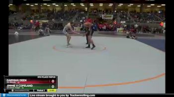 182 lbs Finals (8 Team) - Jimmie II Copeland, 5A Eagle Point vs Daemian Deen, 5A Crater