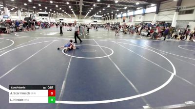 46 lbs Consolation - John Scarminach, Grindhouse WC vs Leo Hinson, Mingus Mountain WC