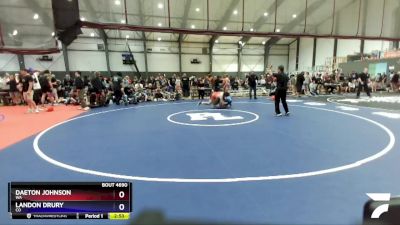 144 lbs Quarterfinal - Daeton Johnson, WA vs Landon Drury, CO