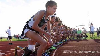 High School Boys 1600m, Final - Chris Tracht T44 WR attempt