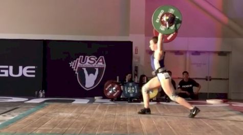 Alyssa Ritchey, Caitlin Hogan Both Clean-And-Jerk Double Bodyweight