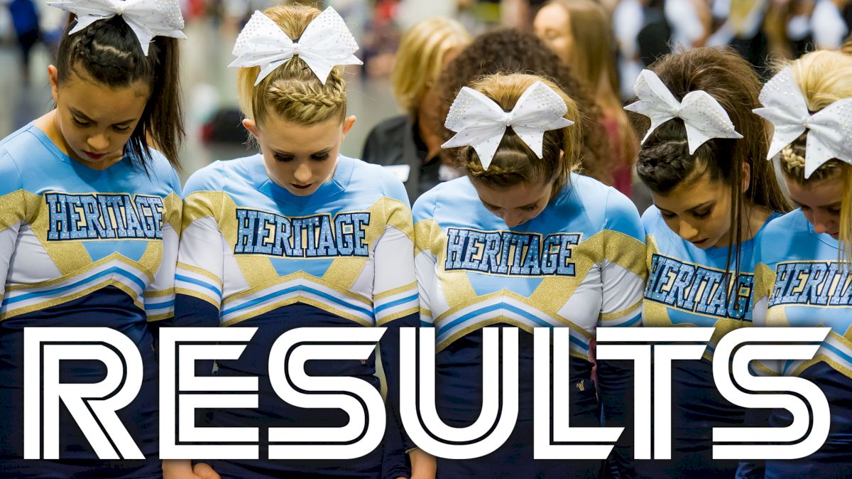 USA Spirit Nationals Show Cheer Advanced Results