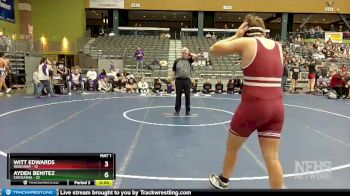 285 lbs Quarterfinals (8 Team) - Roman Garcia, Wagoner vs Landon Milliser, Chickasha