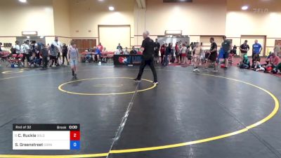 38 kg Rnd Of 32 - Cade Ruckle, Gold Rush Wrestling vs Samuel Greenstreet, Cornerstone Mat Club