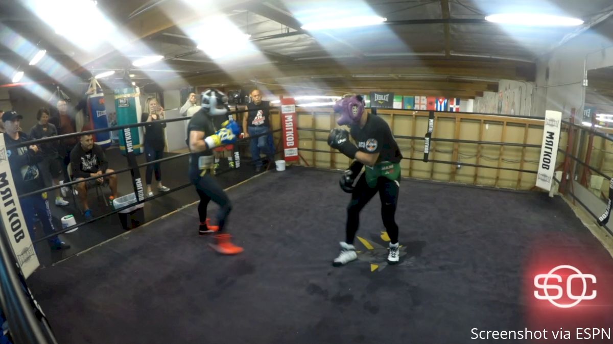 Video: TJ Dillashaw, Vasyl Lomachenko Spar, Talk Mayweather vs. McGregor