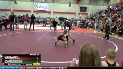 50 lbs Quarterfinal - Van Sparrow, Elevate Wrestling Club vs Sawyer McIlwain, Gulf Coast Wrestling Club