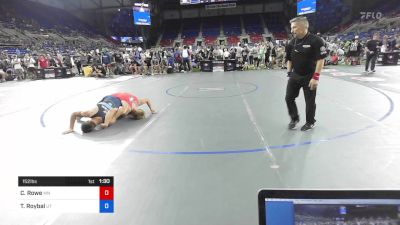 152 lbs Rnd Of 16 - Cooper Rowe, Minnesota vs Tucker Roybal, Utah