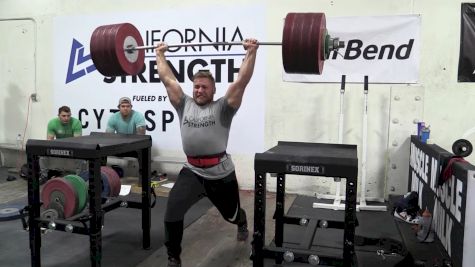 Wes Kitts Jerks 237kg/522lb!