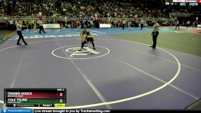 3rd Place Match - Tanner Hosick, Bellevue West vs Cole Toline, Lincoln East