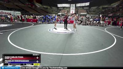 182 lbs Round 3 (16 Team) - Juan Carlos Puga, SCVWA vs Franklin Enkhmandakh, MDWA