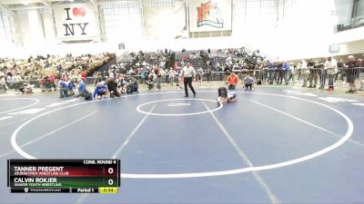 57 lbs Cons. Round 4 - Tanner Pregent, Journeymen Wrestling Club vs Calvin Rokjer, Shaker Youth Wrestling