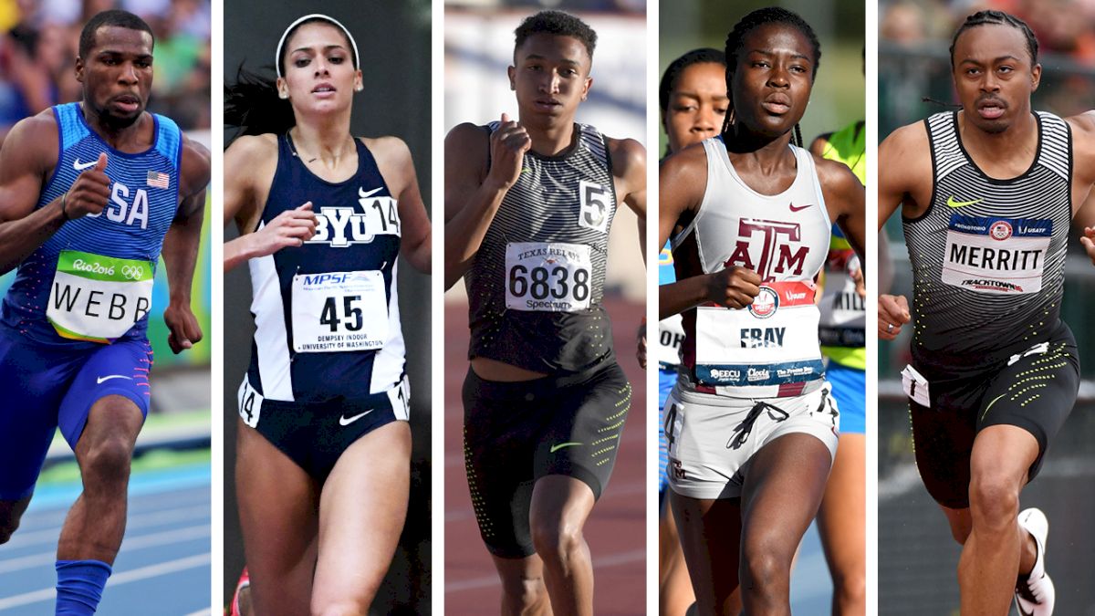 Donavan Brazier, Loaded Sprints, And A Super Deep Women's 800 At Sun Angel