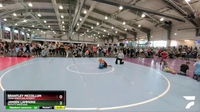 75 lbs Cons. Round 5 - Brantley Mccollum, Texas Wrestling Academy vs Jansen Lammons, ReZults Wrestling