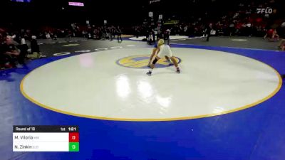 120 lbs Round Of 16 - Micah Viloria, Merrill West (SJ) vs Nikade Zinkin, Clovis (CS)