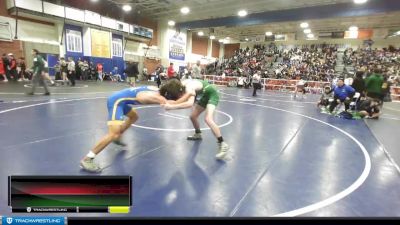 132 lbs Champ. Round 1 - Blake Purvis, Royal vs AJ Hernandez, Bishop Amat