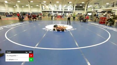 136 lbs Final - Antonio Arguello, Team Tugman vs Isayah Isham, Mount Abraham VT