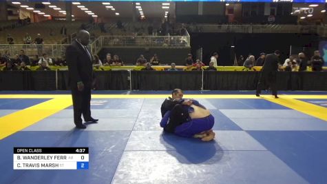 BRUNO WANDERLEY FERREIRA vs CHAD TRAVIS MARSH 2024 Pan Jiu Jitsu IBJJF Championship