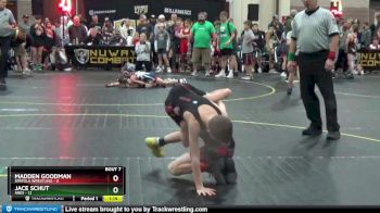 78 lbs Round 3 (6 Team) - Madden Goodman, Spatola Wrestling vs Jace Schut, Ares