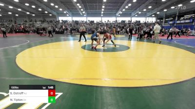 132 lbs Round Of 64 - Sawyer Ostroff, NJ vs Noah Tipton, OH