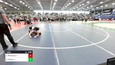 132 lbs Consi Of 16 #2 - Jaida Macaluso, NY vs Samantha Patton, GA