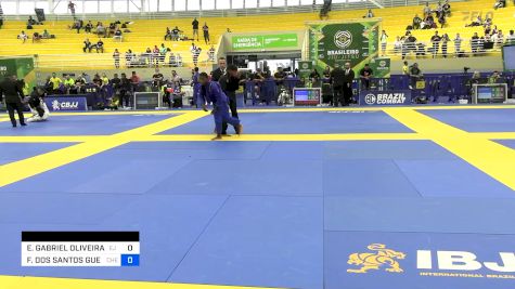 ERIC GABRIEL OLIVEIRA M. ROCHA vs FABIANO DOS SANTOS GUEDES 2024 Brasileiro Jiu-Jitsu IBJJF