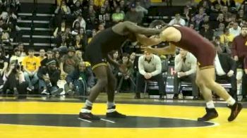 141 lbs match Montell Marion Iowa vs. Nick Dardanes Minnesota