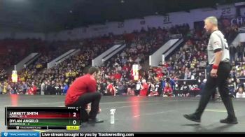 106 lbs Finals (8 Team) - Jarrett Smith, Lowell HS vs Dylan Angelo, Goodrich HS