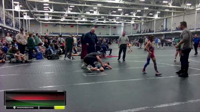 60 lbs Round 7 (8 Team) - Lincoln Brower, Mat Assassins White vs Luke Briggs, Rampage