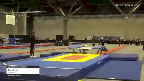 Tyse Love - Double Mini Trampoline, Elmwood - 2021 USA Gymnastics Championships