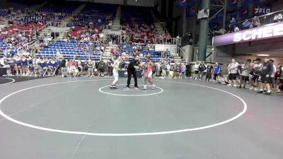 113 lbs Rnd Of 128 - Dale Gant III, Michigan vs Demetrios Carrera, Illinois