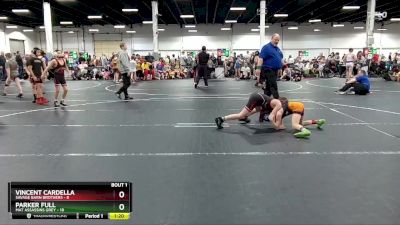 72 lbs Semis (4 Team) - Parker Full, Mat Assassins Grey vs Vincent Cardella, Savage Barn Brothers