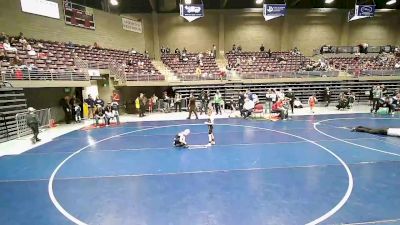 50 lbs Cons. Semi - Gilmore Purser, Charger Wrestling Club vs Hudson Shaheen, Canyon View Falcons