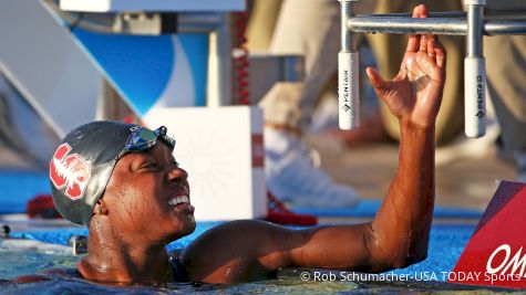 Simone Manuel Wipes 100m Free GT Pool Record In 53.75