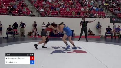 164 lbs Cons 4 - Aime Hernandez Perez, Arizona vs Grace Johns, Oz Wrestling Club