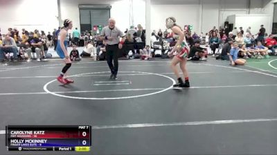 110 lbs Round 4 (6 Team) - Carolyne Katz, Mat Assassins vs Holly Mckinney, Finger Lakes Elite