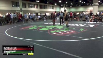 106 lbs Round 4 (16 Team) - Zavian Chaves, Westside WC vs Blake Saddler, Eaglecrest Raptors