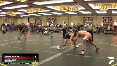 138 lbs Round 2 (6 Team) - Joseph Mahoney, BK ELITE vs Nick Barone, Revival Gray