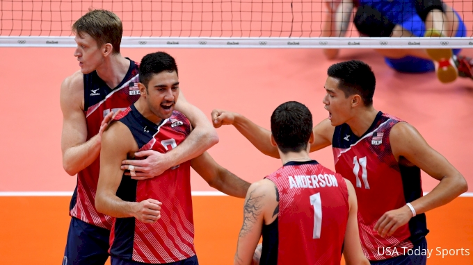 U.S. Men's National Volleyball Team Rio Olympics