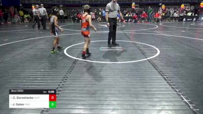 60 lbs Semifinal - Cameron Doroshenko, North Pocono vs Jackson Gates, Freedom