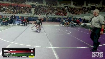 D2-150 lbs Semifinal - Pablo Macias, Ironwood vs Jozeph Smith, Pueblo Magnet