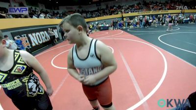 Rr Rnd 1 - Bentley Cross, Mustang Bronco Wrestling Club vs Oaklen Lackey, Tecumseh Youth Wrestling