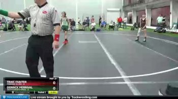 98 lbs Round 3 (8 Team) - Traic Fainter, Montana Silver vs Derrick Merrival, South Dakota Mania