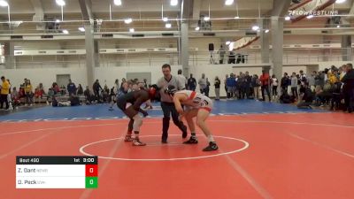 Consolation - ZeBrandon Gant, Newberry vs Drew Peck, UVA-Unattached