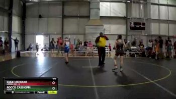 100 lbs Round 5 (6 Team) - Rocco Cassioppi, POWA vs Cole Cichocki, Lowell WC