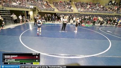 78 lbs Champ. Round 1 - Jt Walker, Nevada Elite Wrestling vs River Knight, Wasatch WC