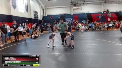 61 lbs 3rd Place Match - Colten Weidman, C2X vs Karl Stoll, Carolina Reapers